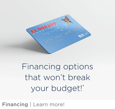 Financing options that won’t break your budget!*. Learn more!